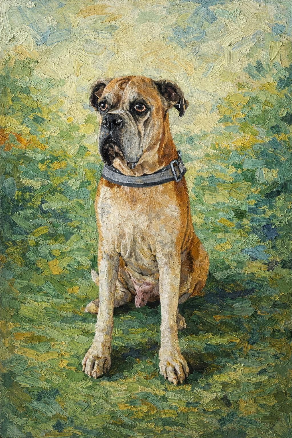 Nawab — Stained Glass style portrait